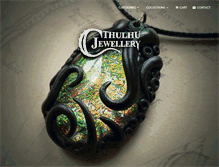 Tablet Screenshot of cthulhujewellery.com